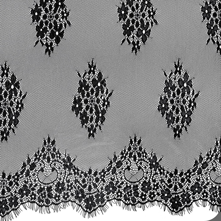 Lace Fabric Dress Eyelash Polyester for Women's Wear Wholesale Supplie 17
